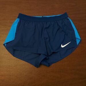 Nike Pro Elite 2” Brief Lined Running Shorts Made USA AO8485-492 Women's Size L